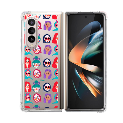 Android Flip / Fold Rearguard Hybrid - Cute Sweety Faces