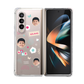 Android Flip / Fold Case - Face Grid Abstract