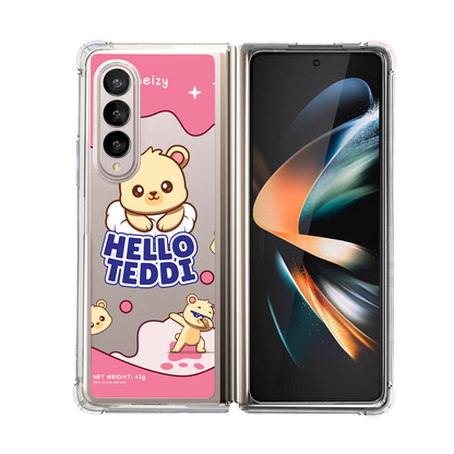 Android Flip / Fold Rearguard Hybrid - Hello Teddy 2.0