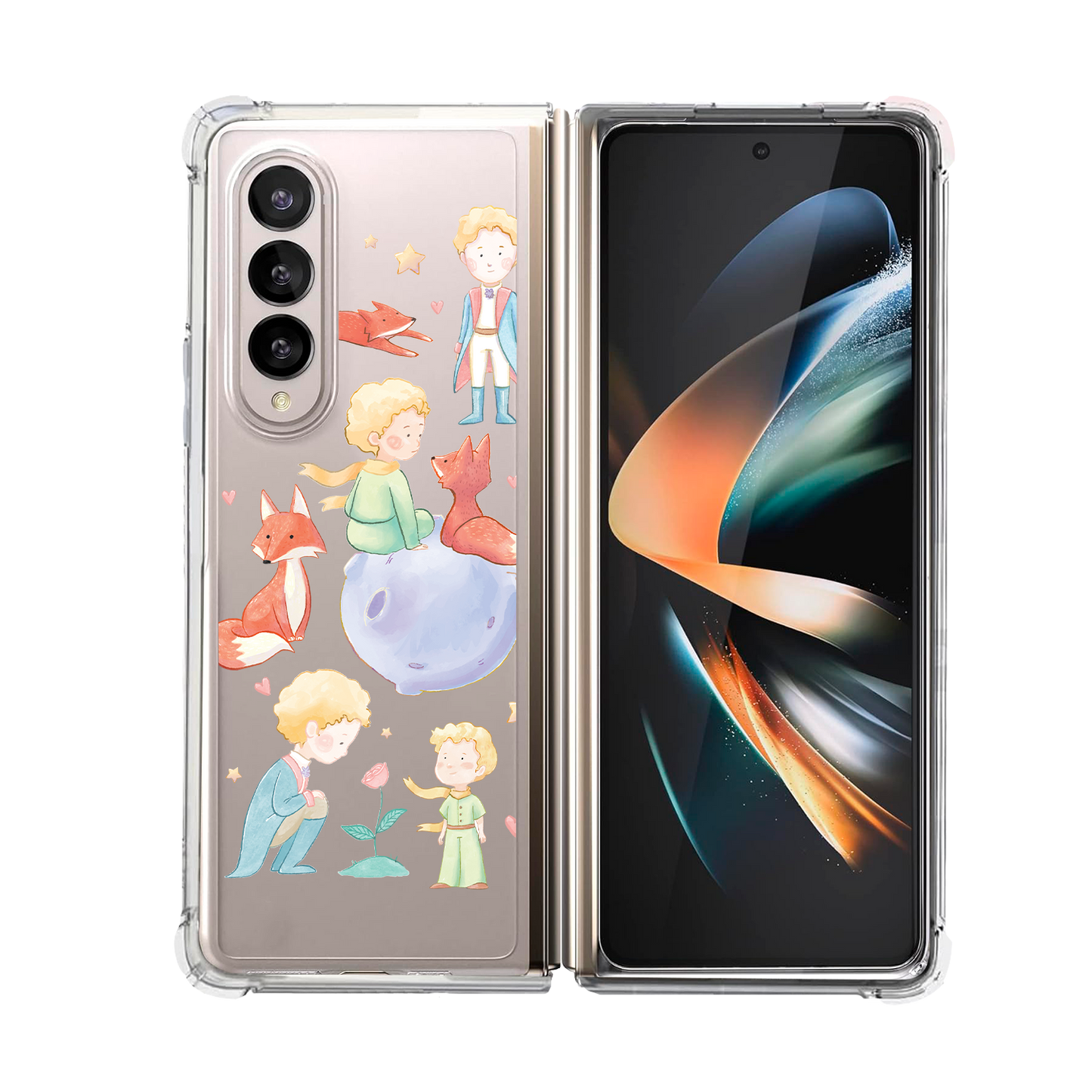 Android Flip / Fold Case - Little Prince & Fox