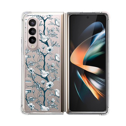 Android Flip / Fold Rearguard Hybrid - Lovebird Monochrome