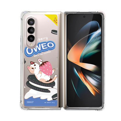 Android Flip / Fold Rearguard Hybrid - Oweo Cat