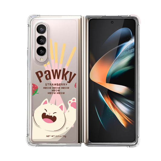 Android Flip / Fold Case - Pawky Cat