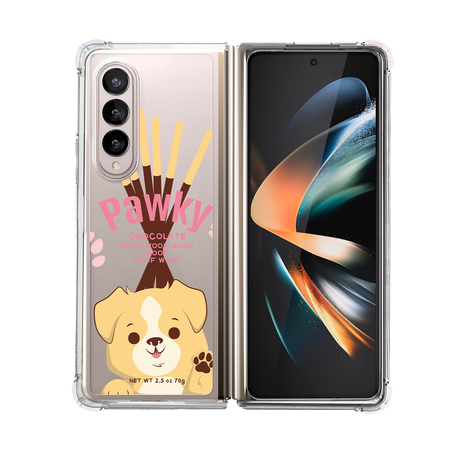 Android Flip / Fold Case - Pawky Dog