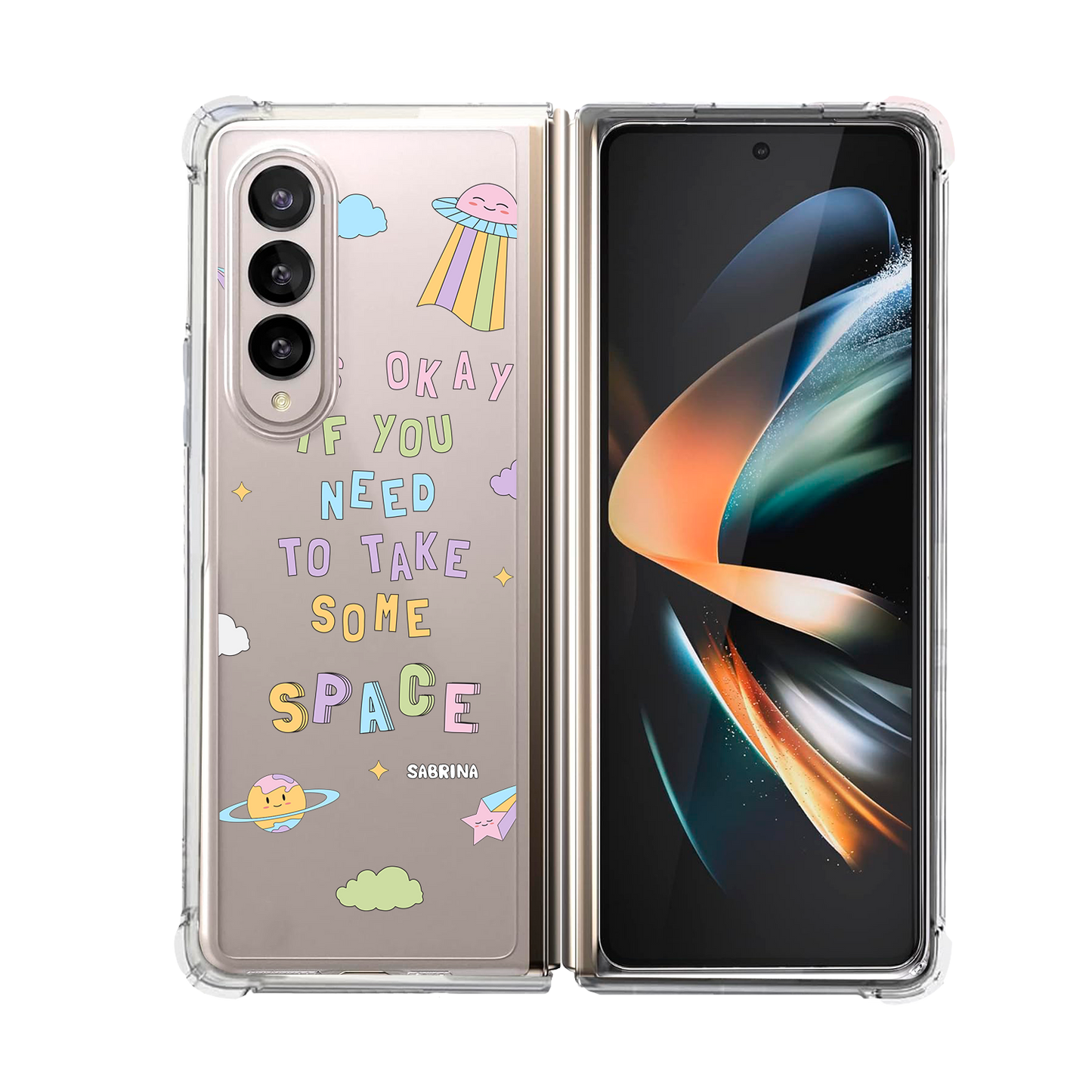 Android Flip / Fold Case - Space