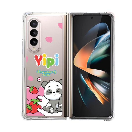 Android Flip / Fold Case - Yipi Strawberry Kiss