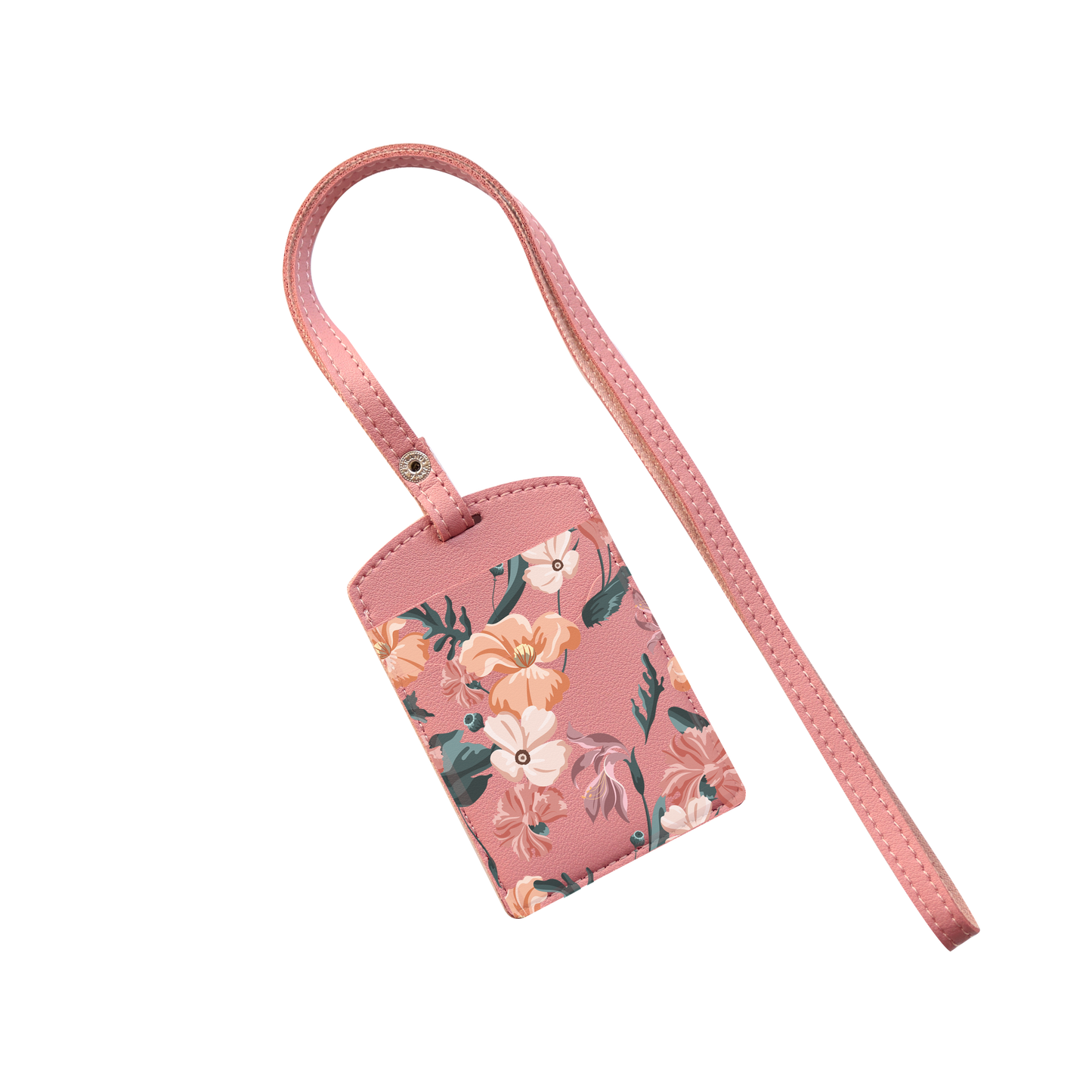 Vegan Leather Lanyard - Botanical Garden 1.0