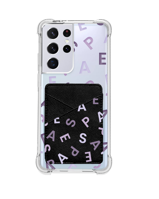 Android Phone Wallet Case - Aespa Monogram