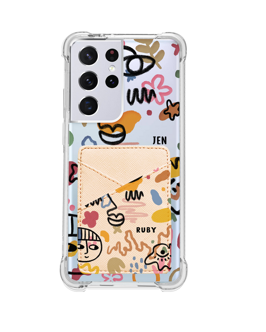 Android Phone Wallet Case - Abstract 3.0