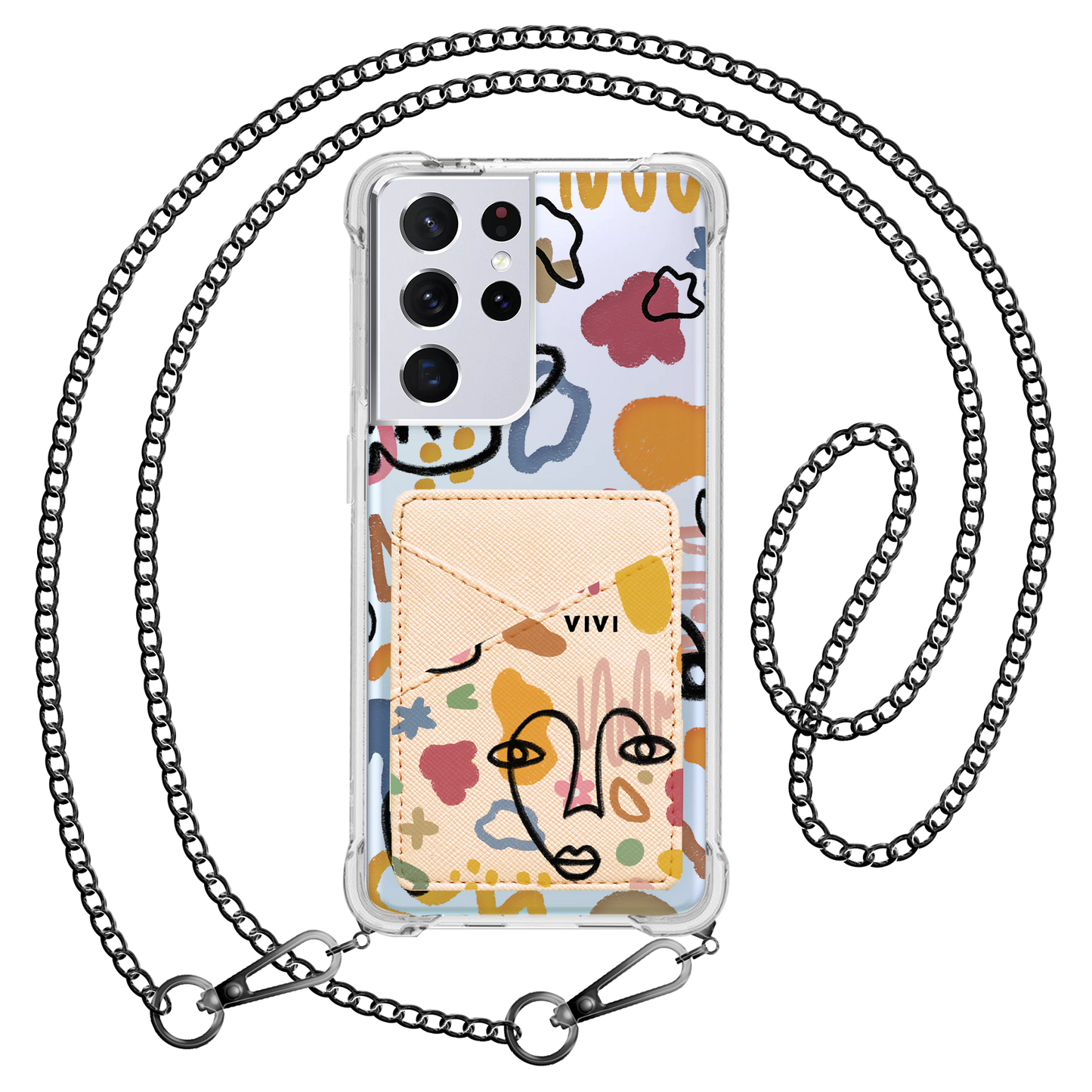 Android Phone Wallet Case - Abstract 4.0