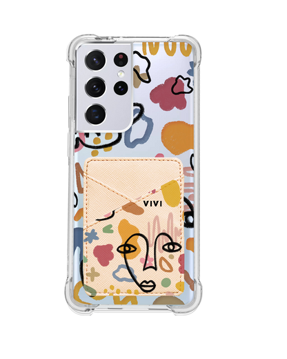 Android Phone Wallet Case - Abstract 4.0