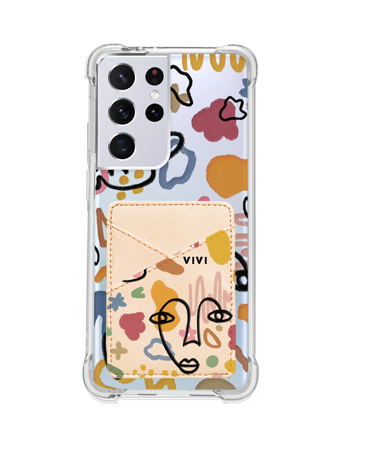 Android Phone Wallet Case - Abstract 4.0