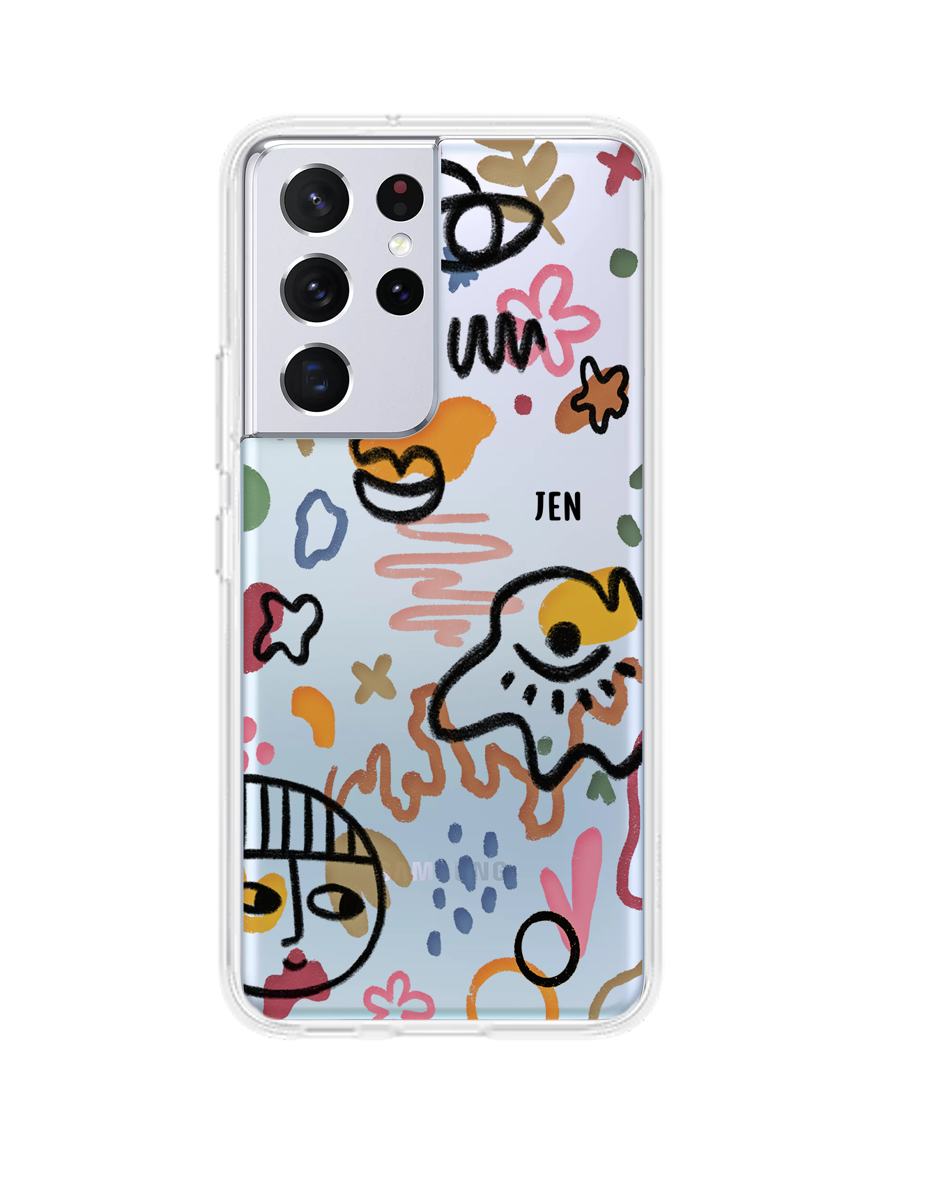 Android Rearguard Hybrid Case - Abstract 3.0