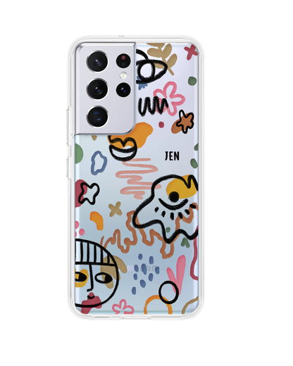 Android Rearguard Hybrid Case - Abstract 3.0