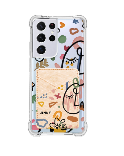 Android Phone Wallet Case - Abstract 5.0