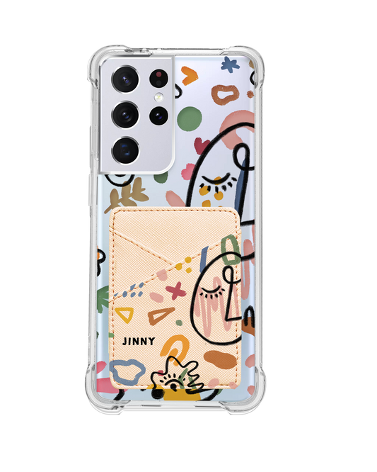 Android Phone Wallet Case - Abstract 5.0