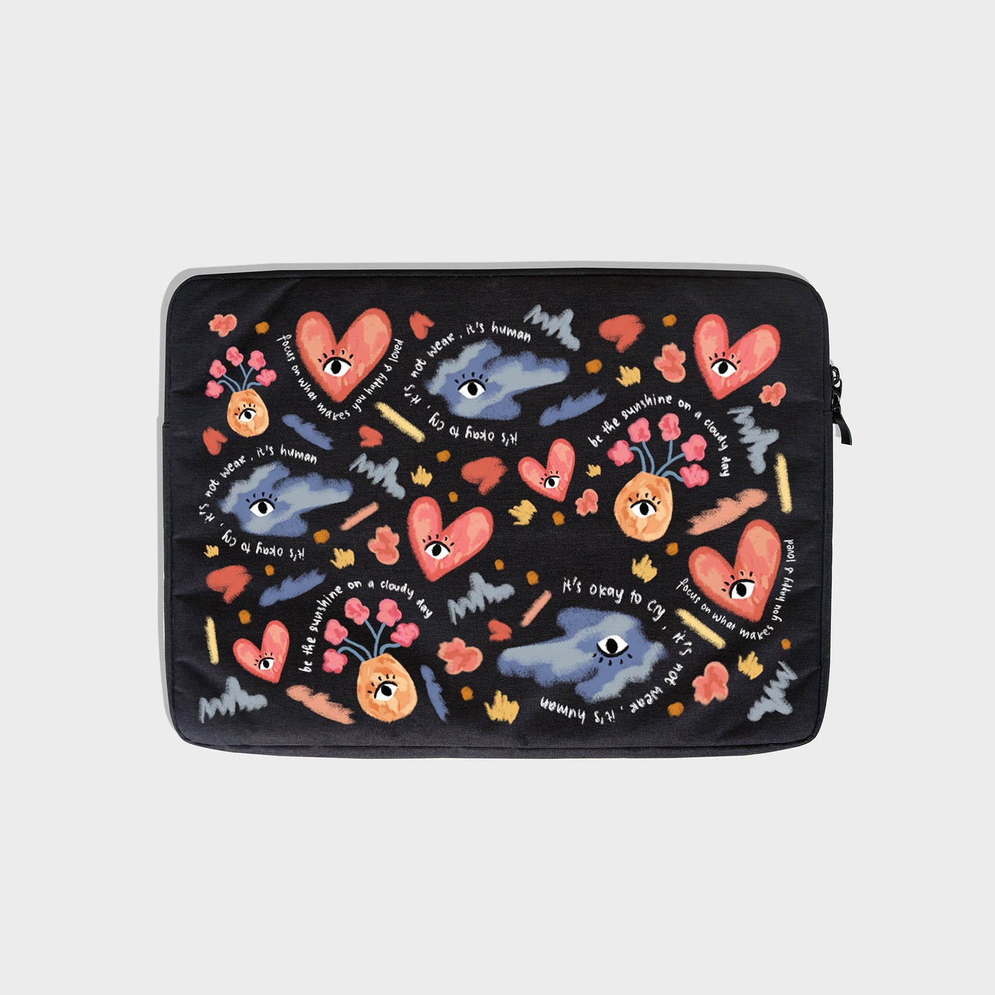 Universal Laptop Pouch - Abstract Lovers