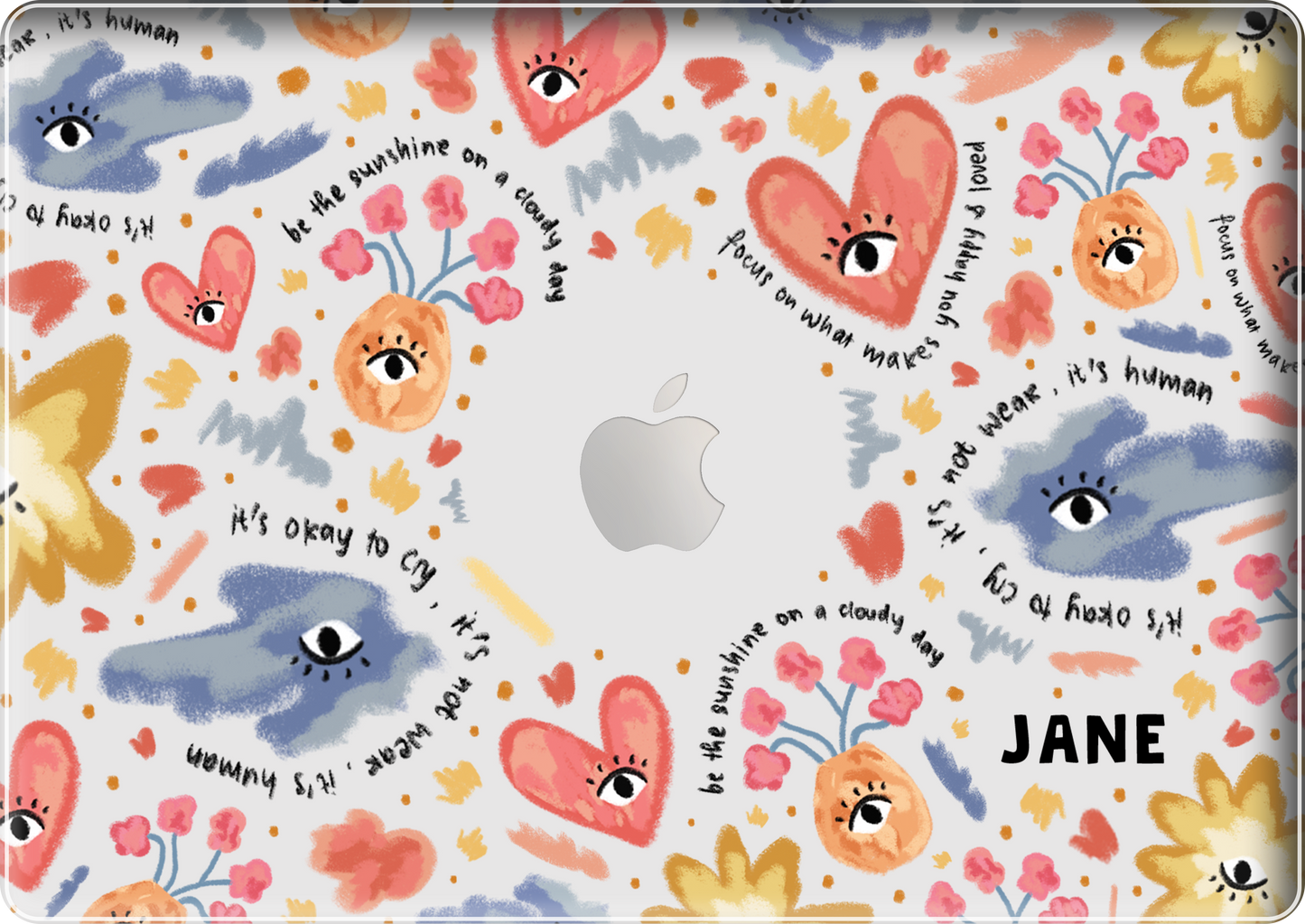 Macbook Snap Case - Abstract Lovers