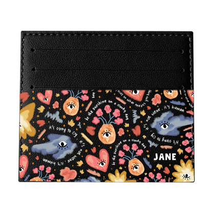6 Slots Card Holder - Abstract Lovers