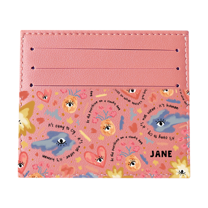 6 Slots Card Holder - Abstract Lovers