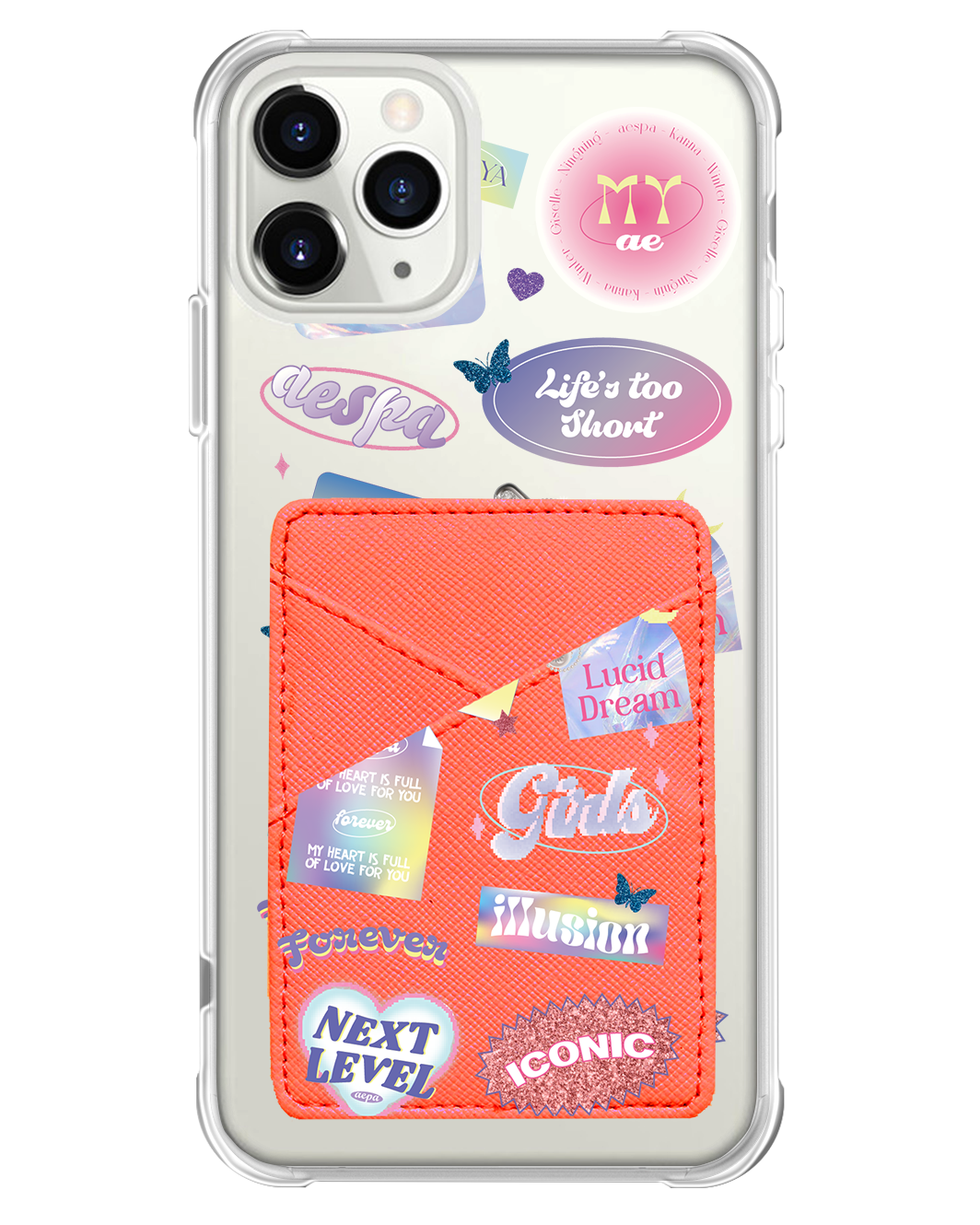 iPhone Phone Wallet Case - Aespa Girls Pack