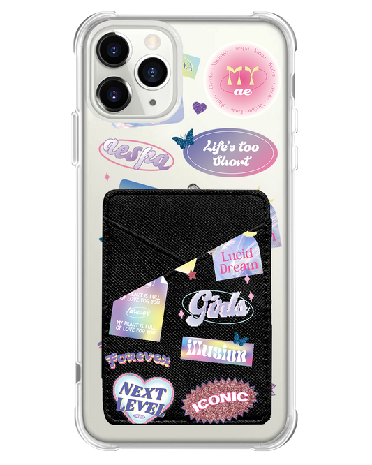 iPhone Phone Wallet Case - Aespa Girls Pack