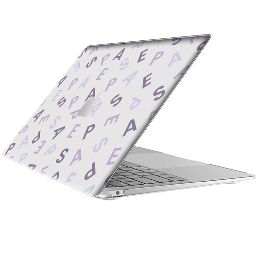 Macbook Snap Case - Aespa Monogram