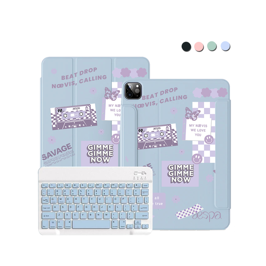 iPad Wireless Keyboard Flipcover - Aespa Sticker