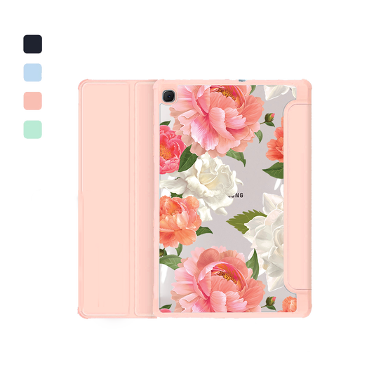 Android Tab Acrylic Flipcover - August Peony