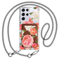 Android Magnetic Wallet Case - August Peony