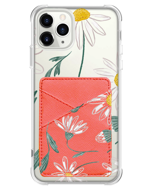 iPhone Phone Wallet Case - April Daisy 2.0