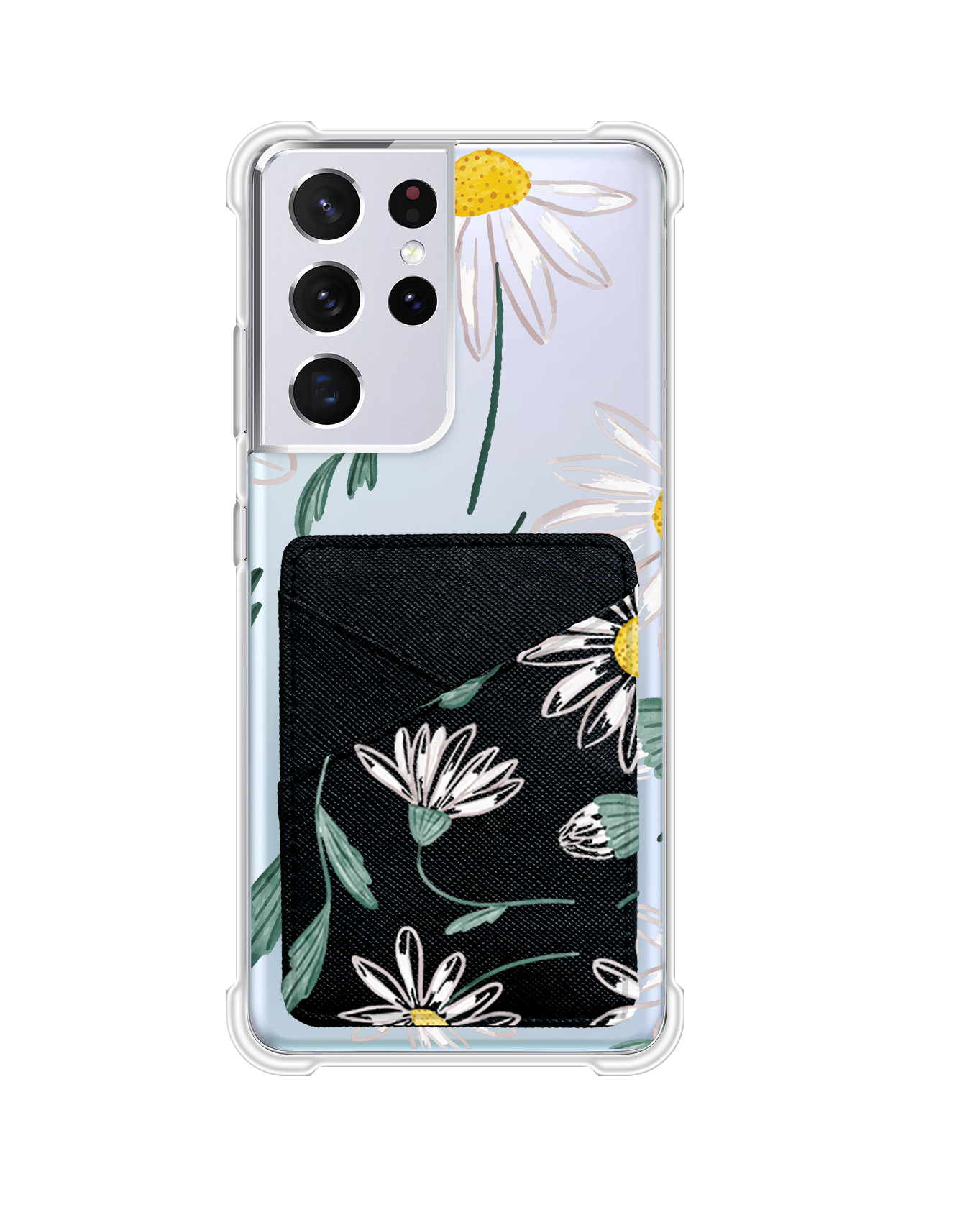 Android Phone Wallet Case - April Daisy 2.0