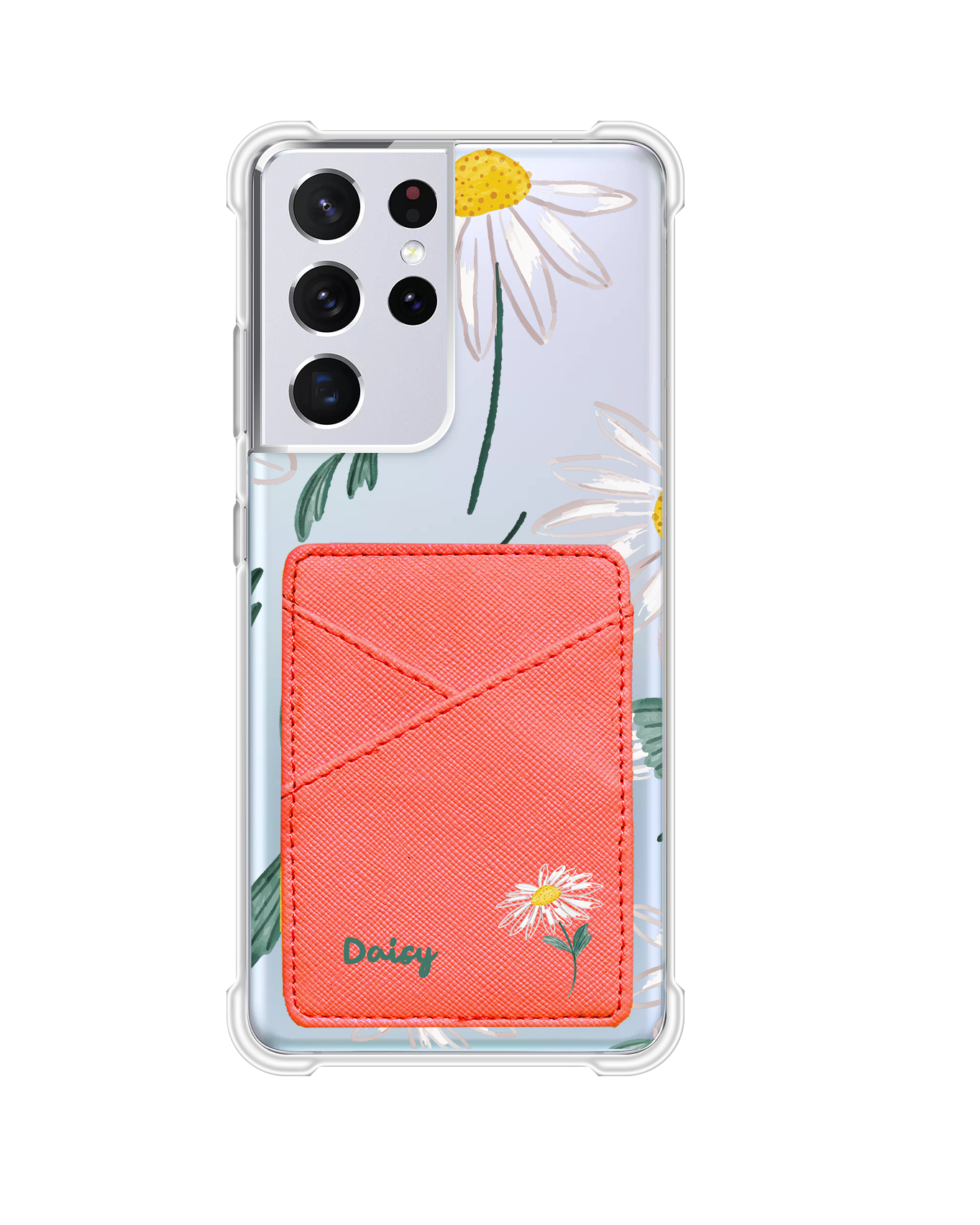 Android Phone Wallet Case - April Daisy 1.0