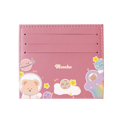 6 Slots Card Holder - Astro Bear