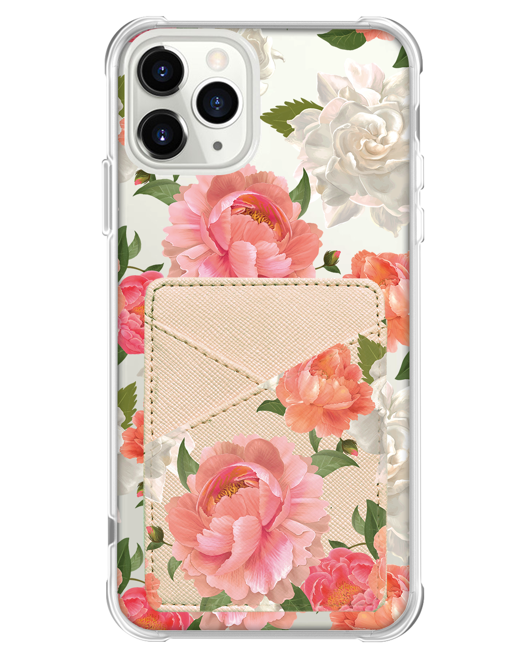 iPhone Phone Wallet Case - August Peony