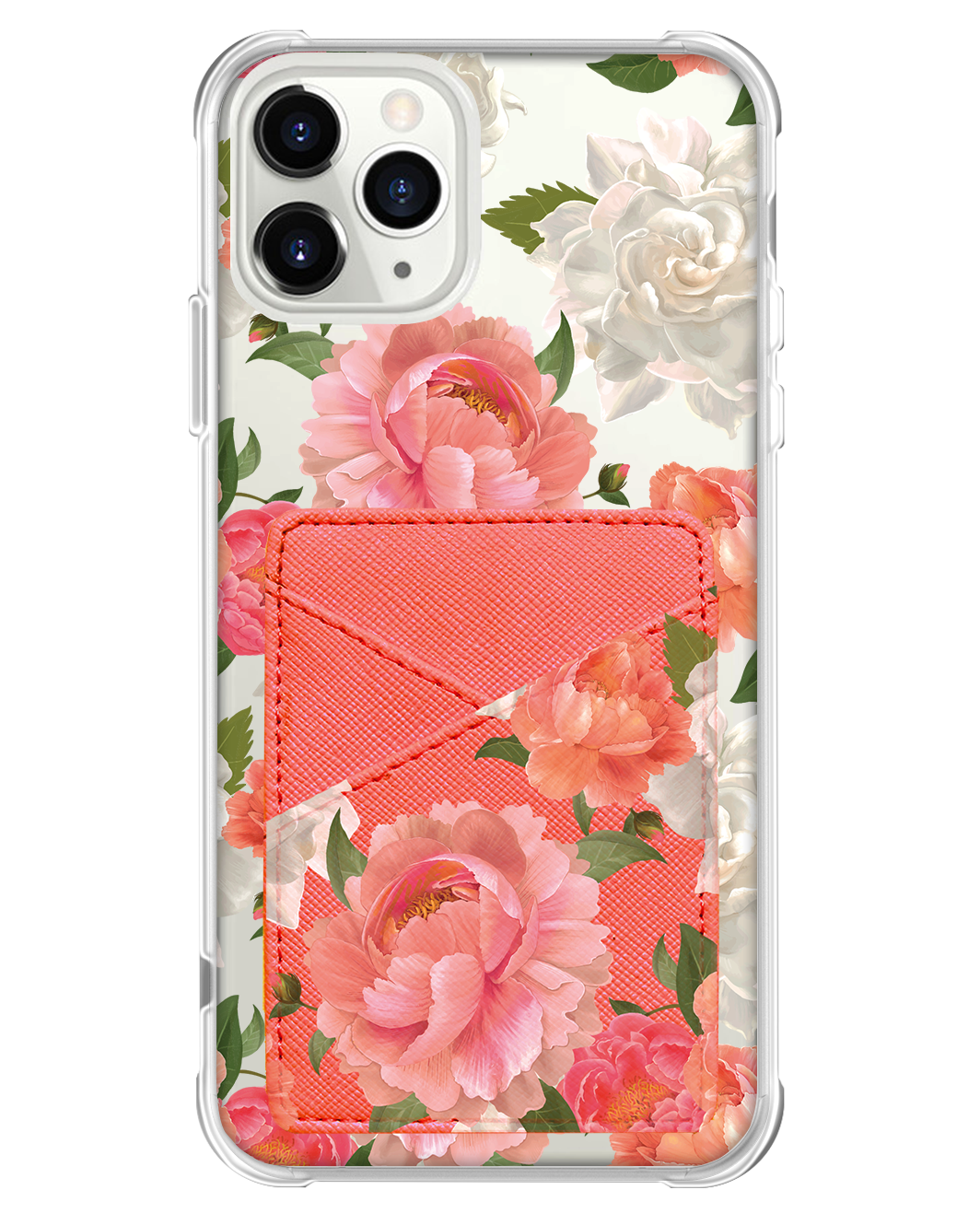 iPhone Phone Wallet Case - August Peony