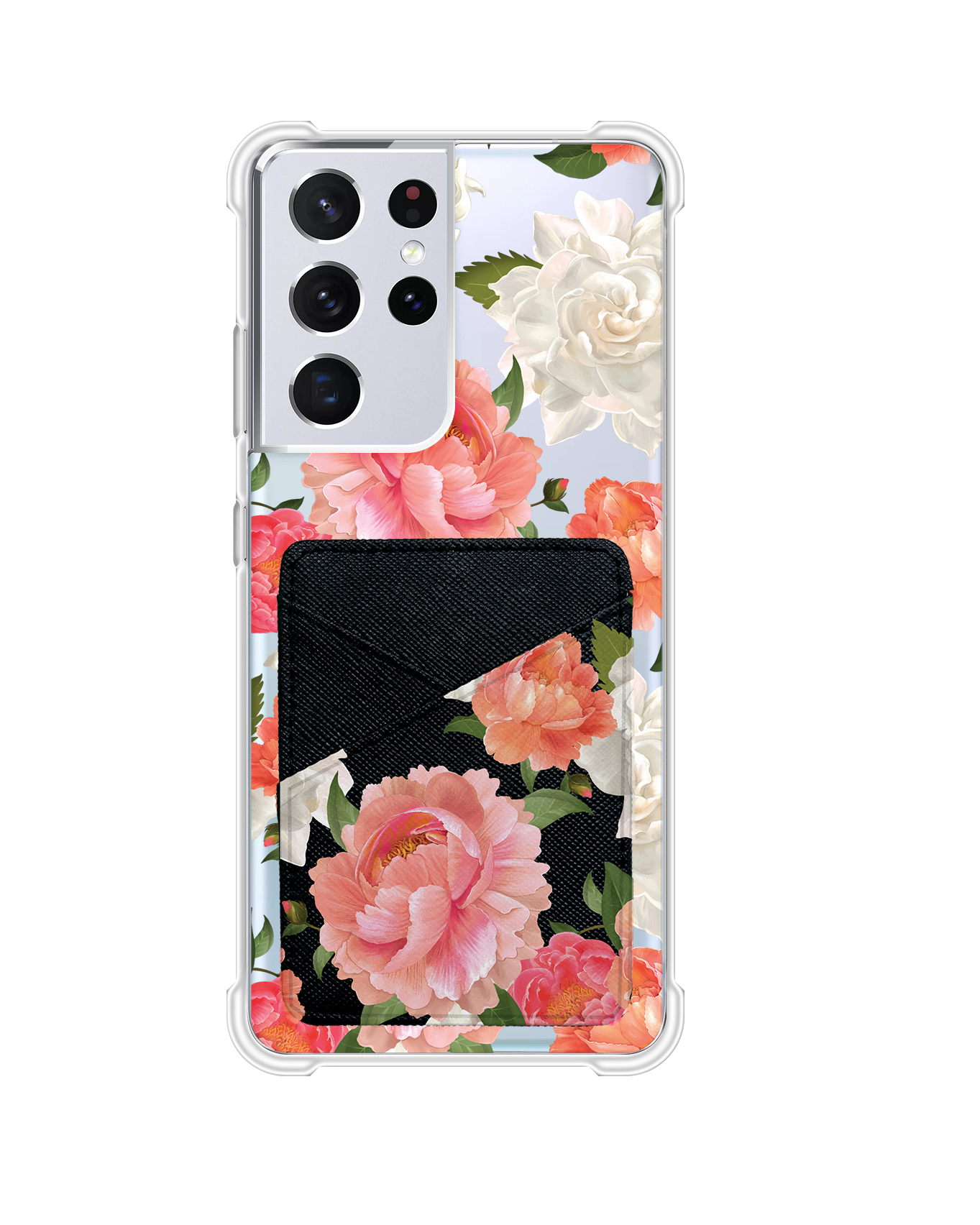 Android Phone Wallet Case - August Peony