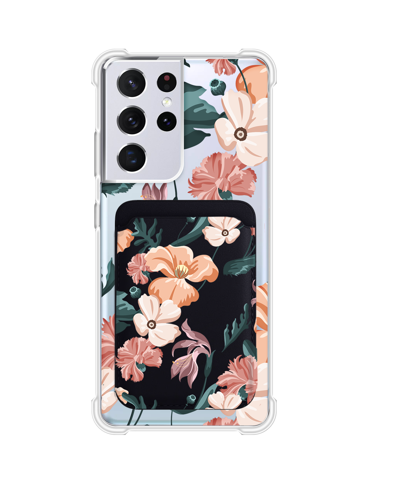 Android Magnetic Wallet Case - Botanical Garden 1.0