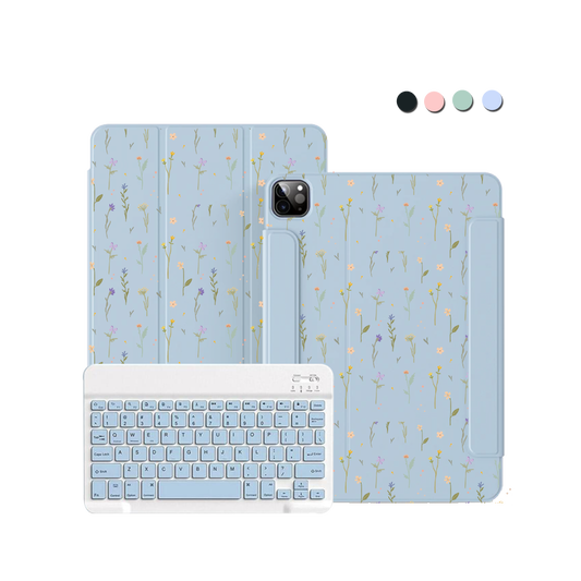 iPad / Android Tab Wireless Keyboard Flipcover - Botanical Garden 2.0