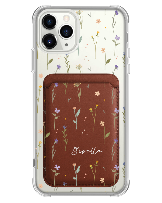 iPhone Magnetic Wallet Case - Botanical Garden 2.0
