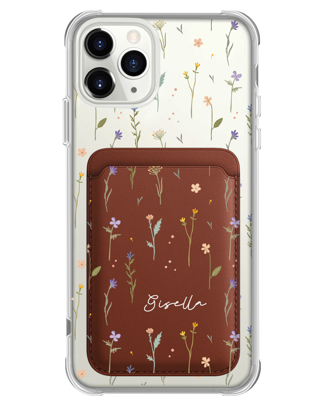 iPhone Magnetic Wallet Case - Botanical Garden 2.0