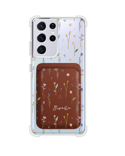 Android Magnetic Wallet Case - Botanical Garden 2.0