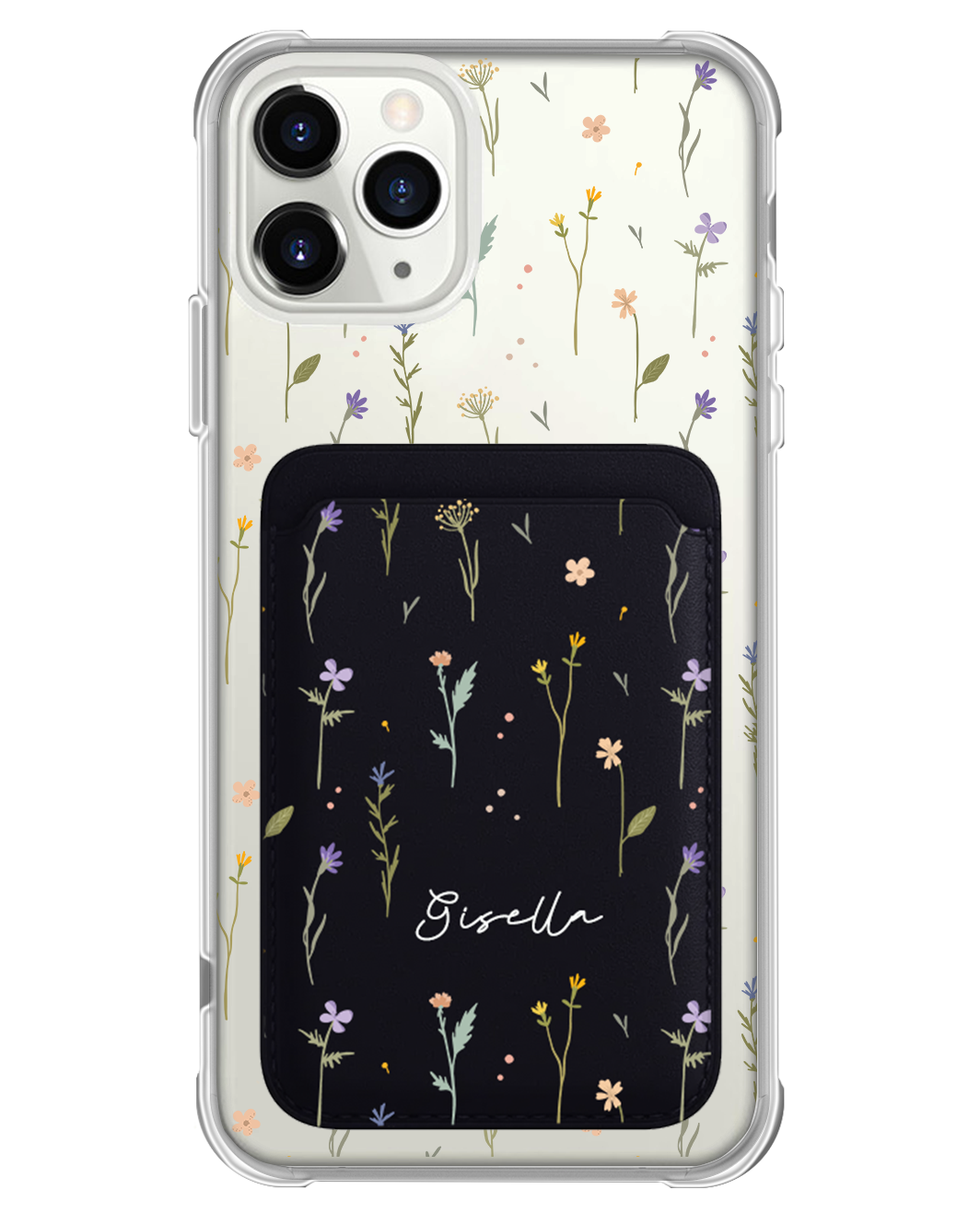 iPhone Magnetic Wallet Case - Botanical Garden 2.0