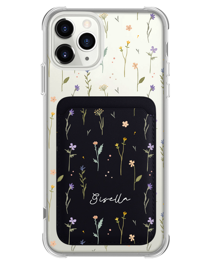 iPhone Magnetic Wallet Case - Botanical Garden 2.0