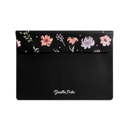 Vegan Leather Sleeve -Botanical Garden 3.0