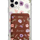 iPhone Magnetic Wallet Case - Botanical Garden 3.0