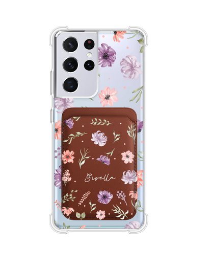 Android Magnetic Wallet Case - Botanical Garden 3.0