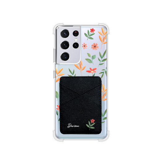 Android Phone Wallet Case - Birth Flowers 3.0