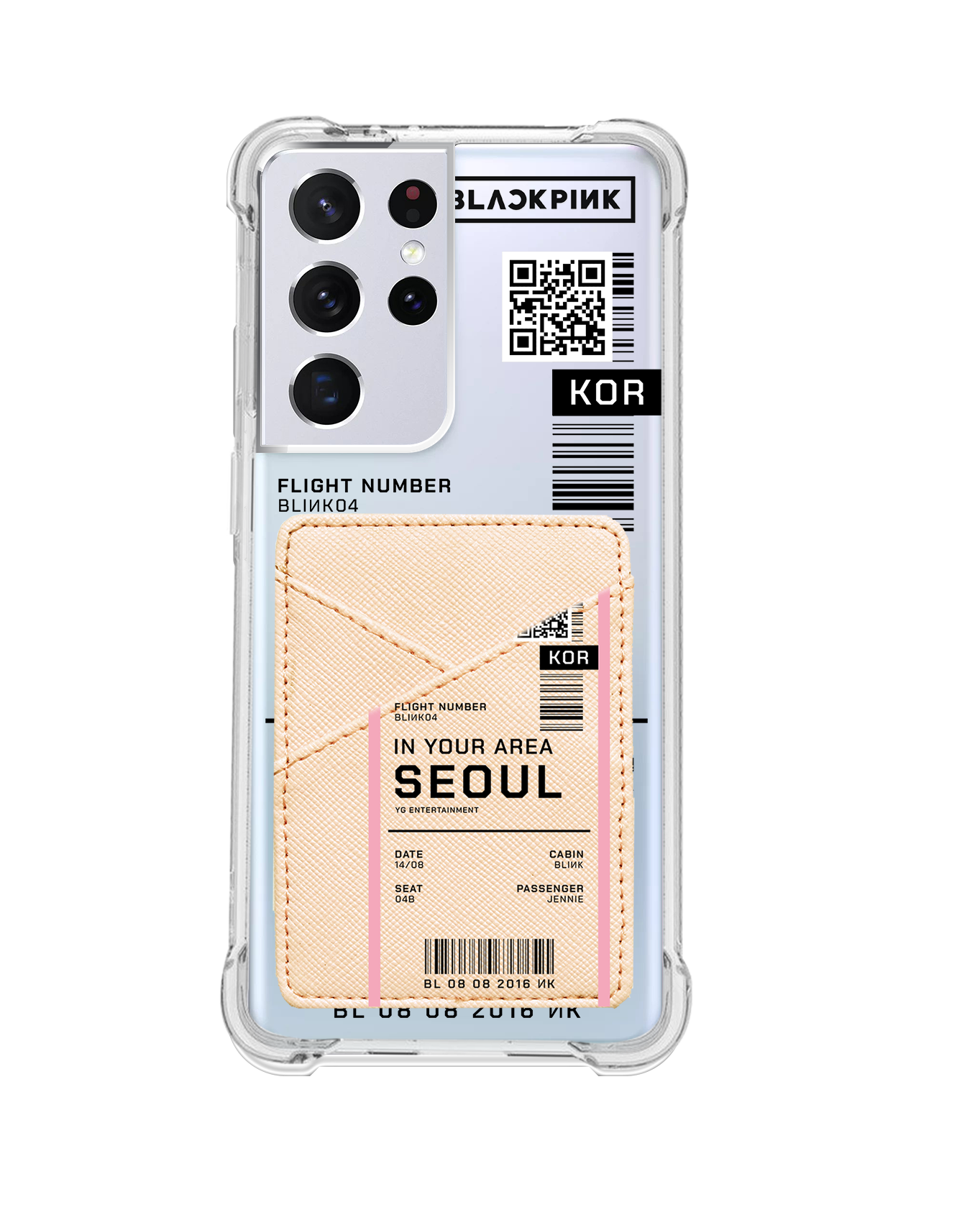 Android Phone Wallet Case - Blackpink In Your Area Ticket
