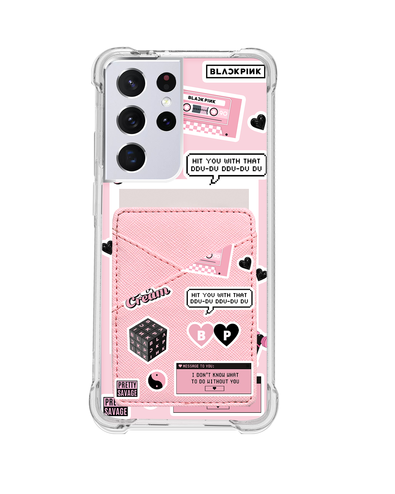Android Phone Wallet Case - Blackpink Sticker Pack
